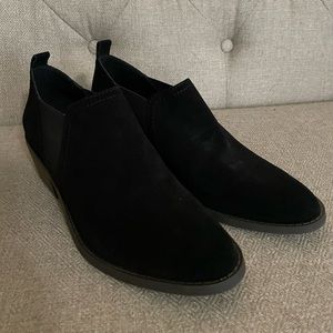 Lucky Brand Black Booties, Size 7, NWOT
